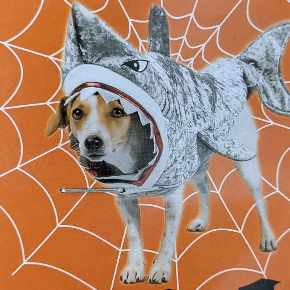 Duke and Tiny Other - Dog shark costume s